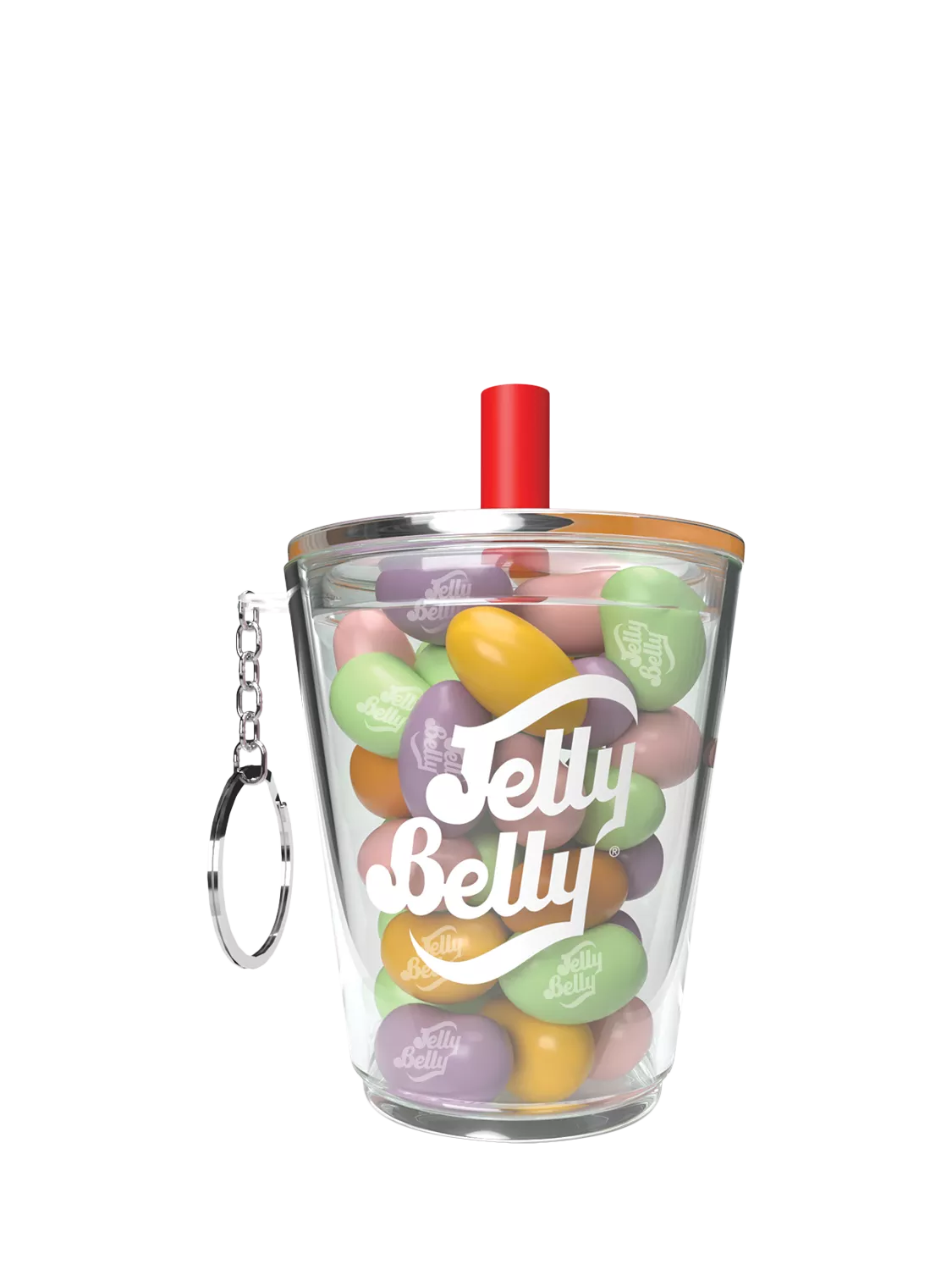 Jelly Belly tea key chain candy 65g, imported from the UK