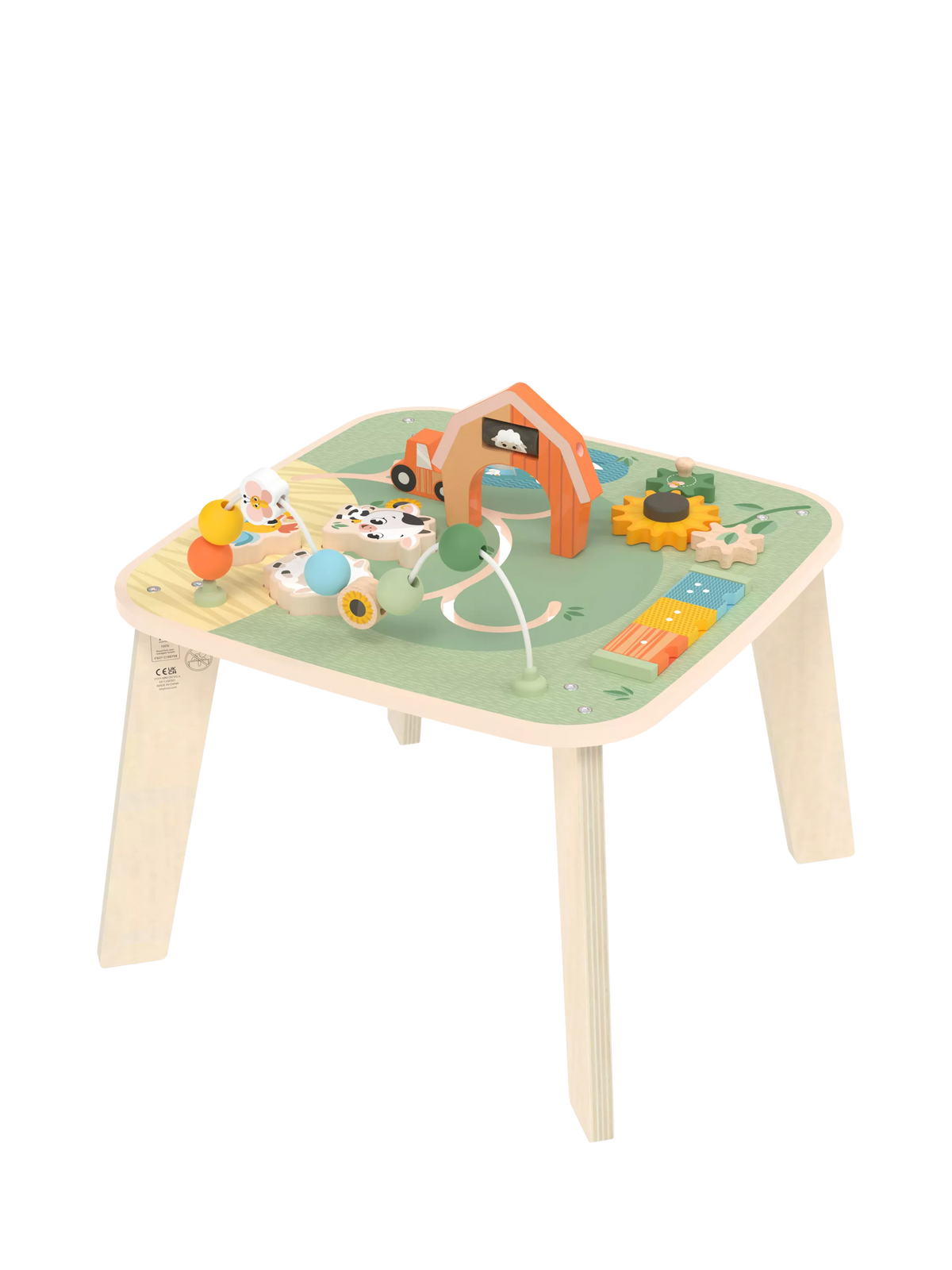 Tiny Love wooden activity table 46cm (British brand)
