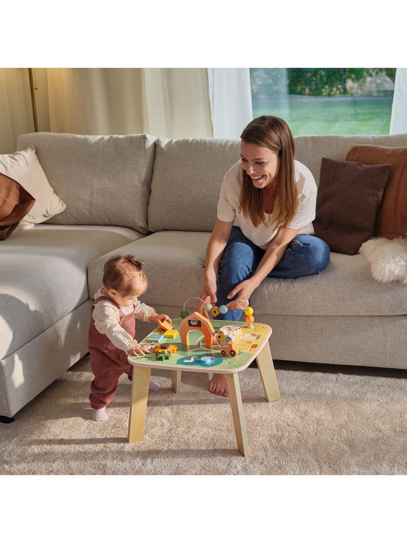 Tiny Love wooden activity table 46cm (British brand)