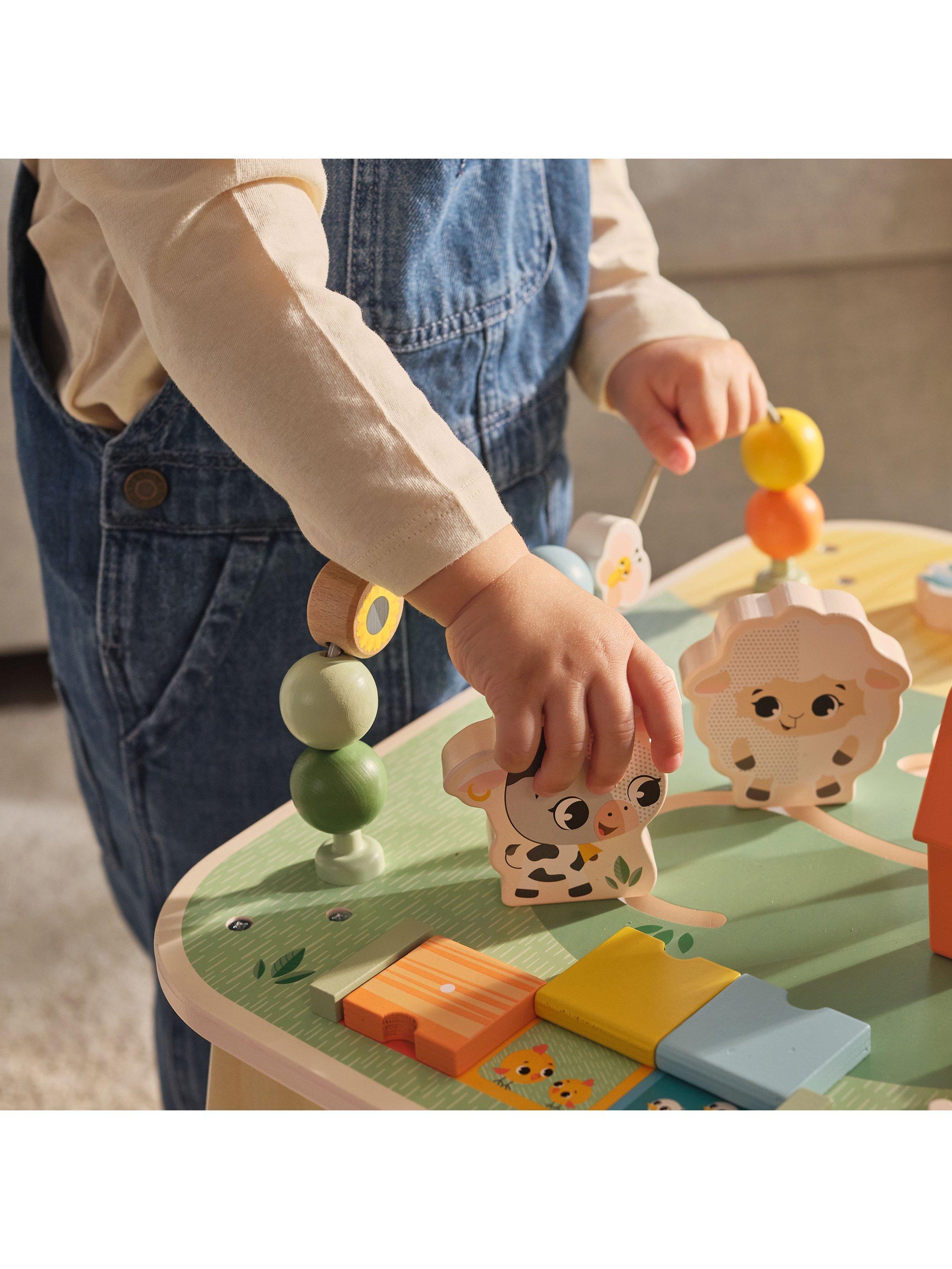 Tiny Love wooden activity table 46cm (British brand)
