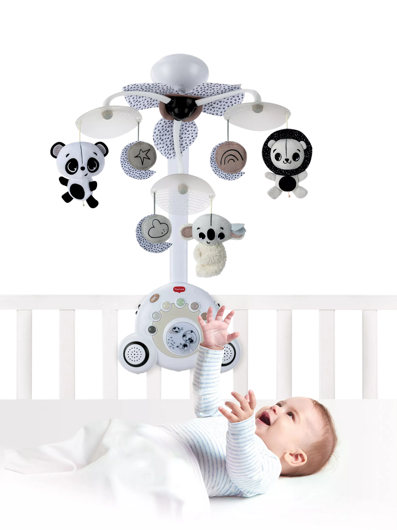Tiny Love black and white baby mobile (British brand)