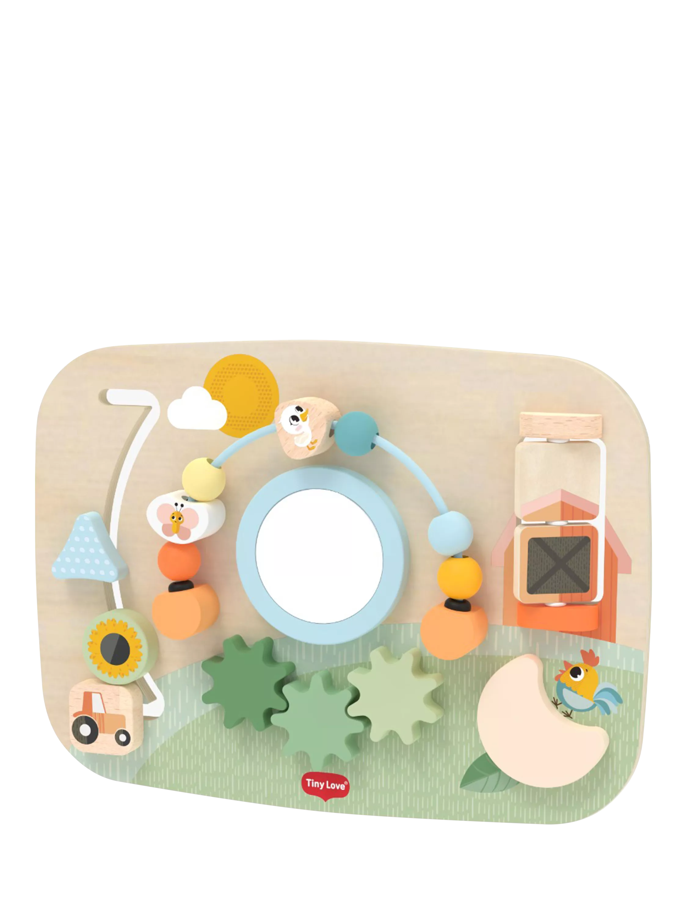 Tiny Love Farmers Funday wooden busy board (British brand)