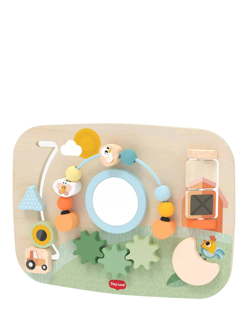 Tiny Love Farmers Funday wooden busy board (British brand)