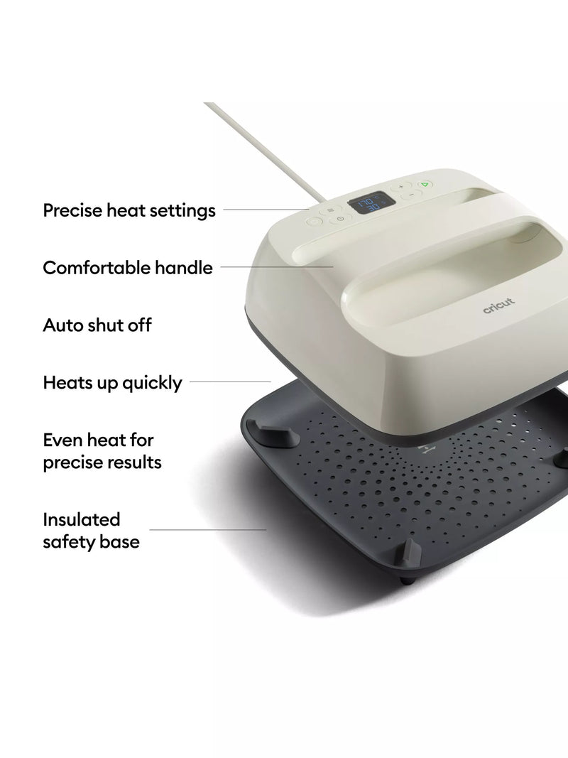 Cricut EasyPress SE heat press and mat 22.5cm (British brand)