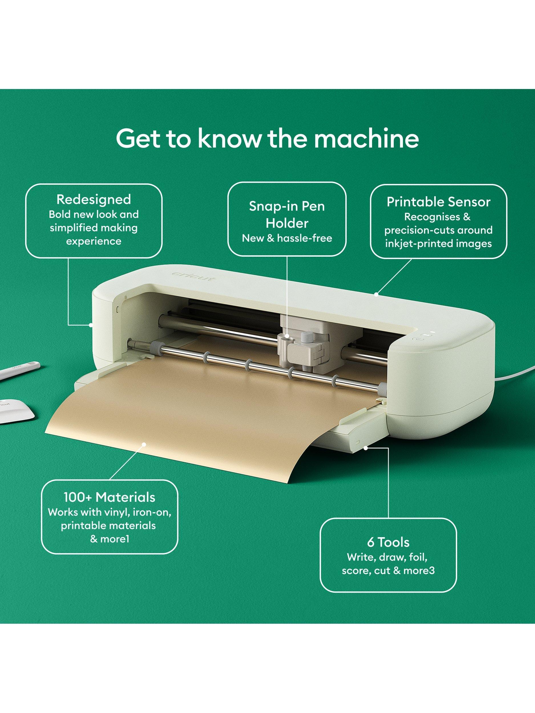 Cricut Explore 5 cutting machine bundle in taupe, UK version