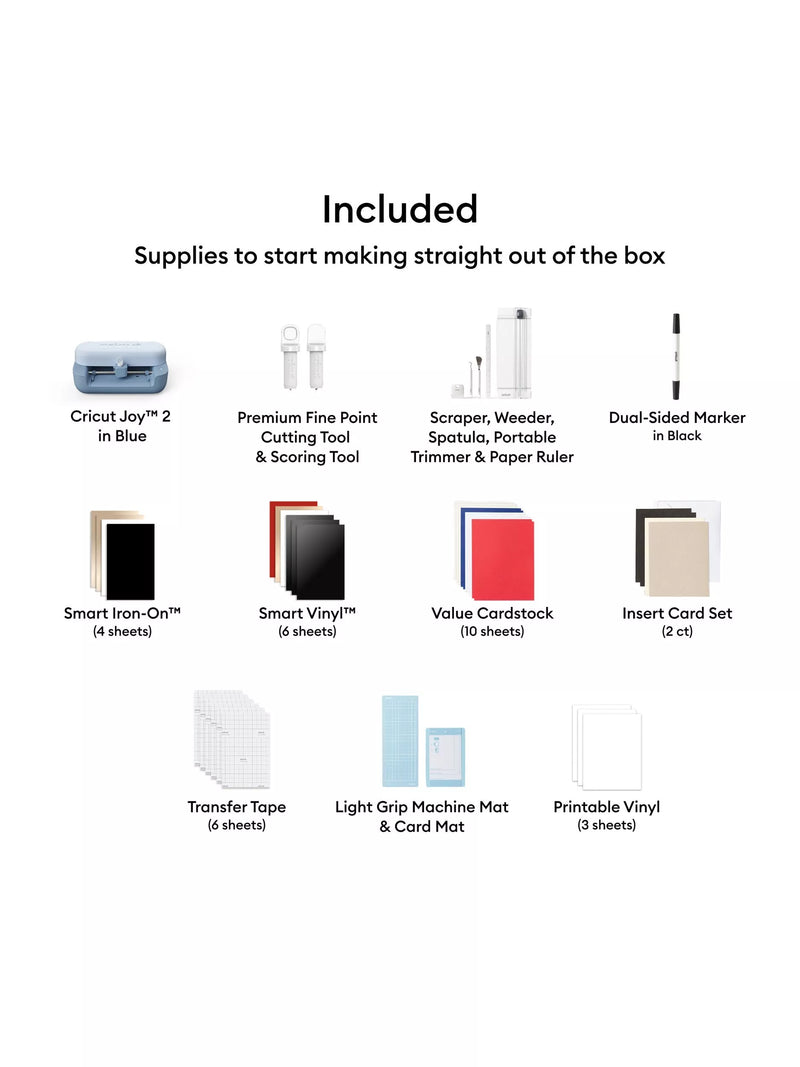 Cricut Joy 2 cutting machine bundle, UK version