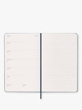 Moleskine 18-month weekly diary 2026-2027 dark blue, UK version