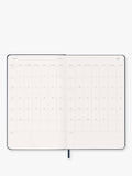 Moleskine 18-month weekly diary 2026-2027 dark blue, UK version