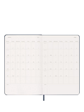 Moleskine 18-month weekly diary 2026-2027 dark blue, UK version