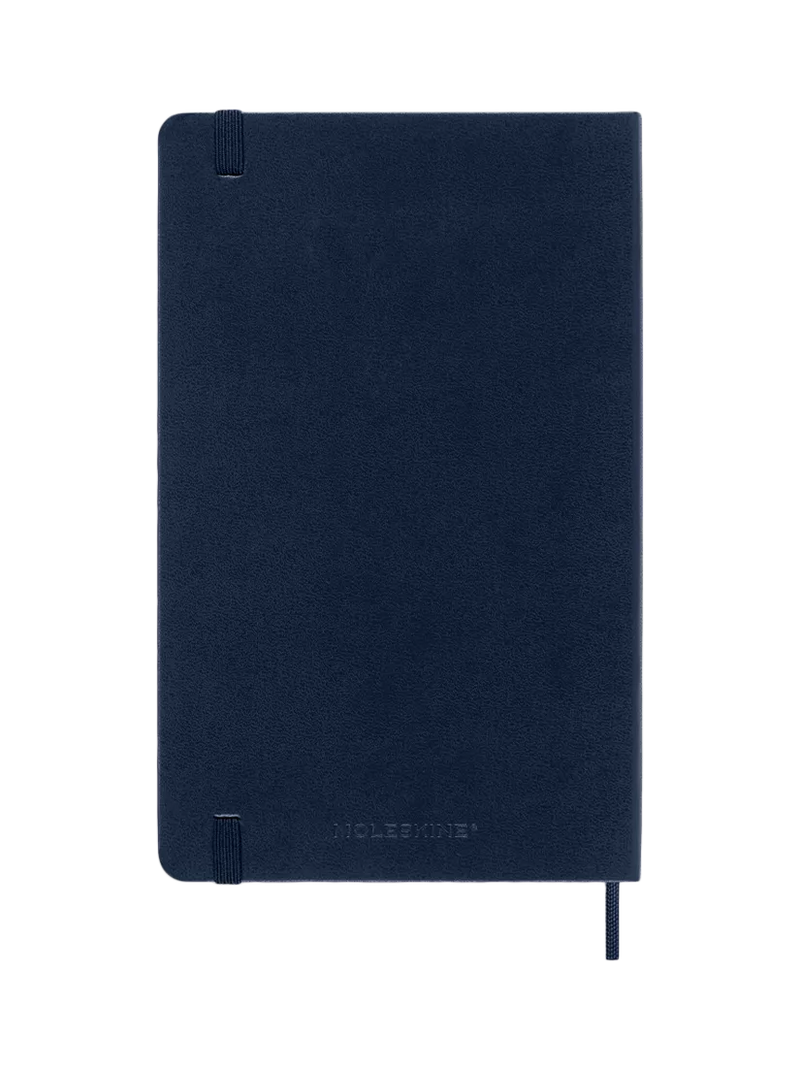 Moleskine 18-month weekly diary 2026-2027 dark blue, UK version