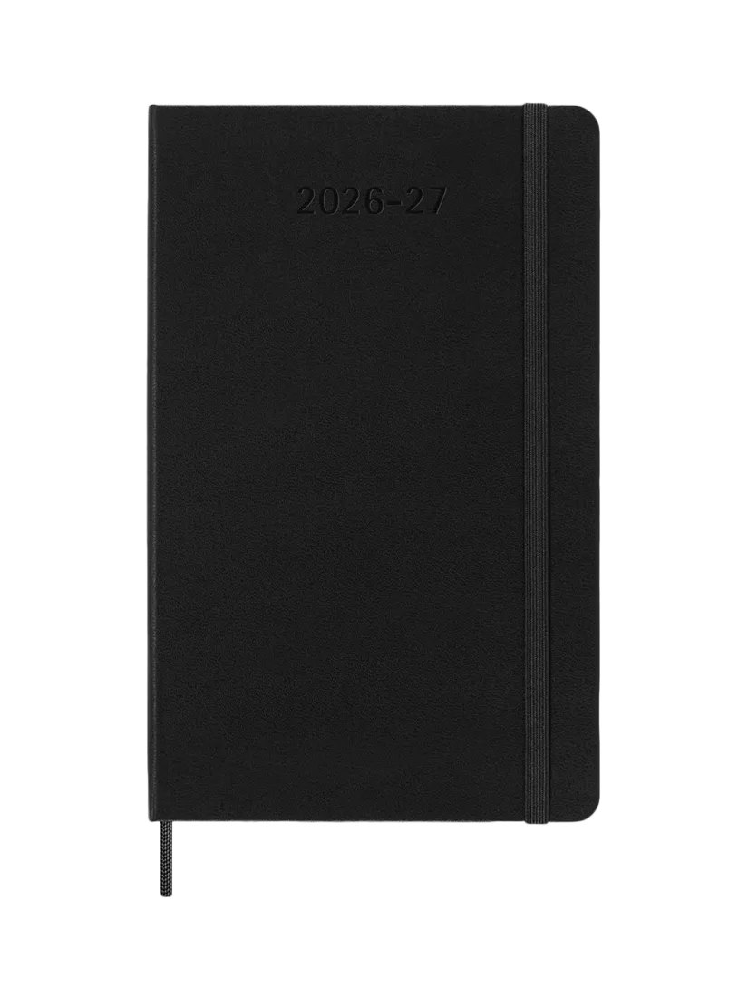 Moleskine 18-month weekly diary 2026-2027 dark blue, UK version