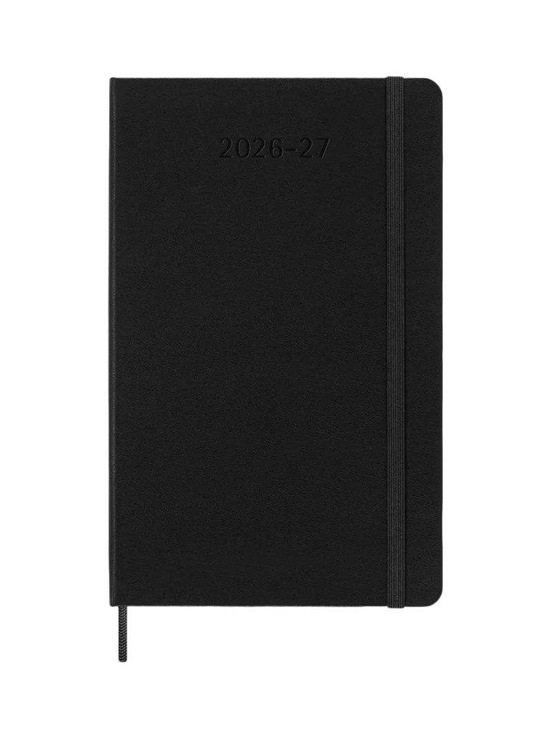 Moleskine 18-month weekly diary 2026-2027 dark blue, UK version