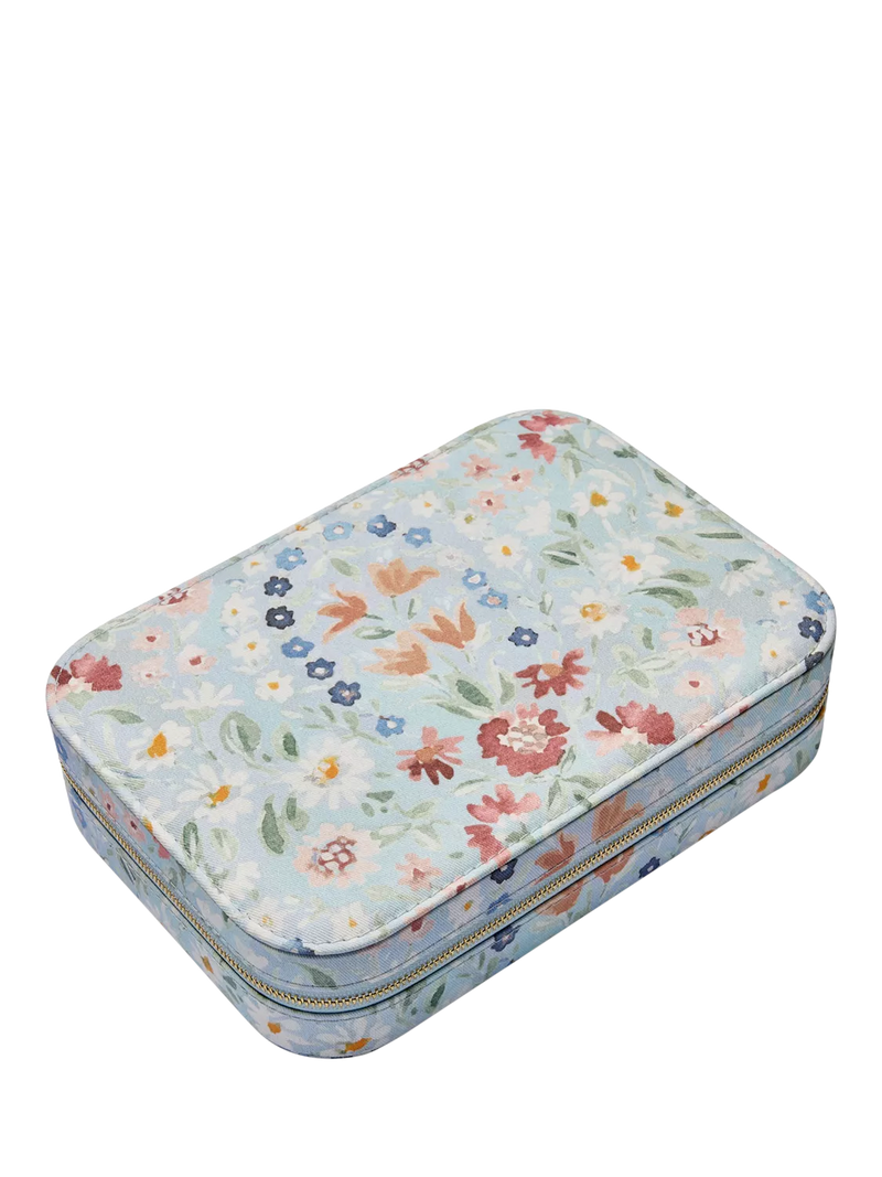 Daisy London jewellery case with multi floral print (British brand)