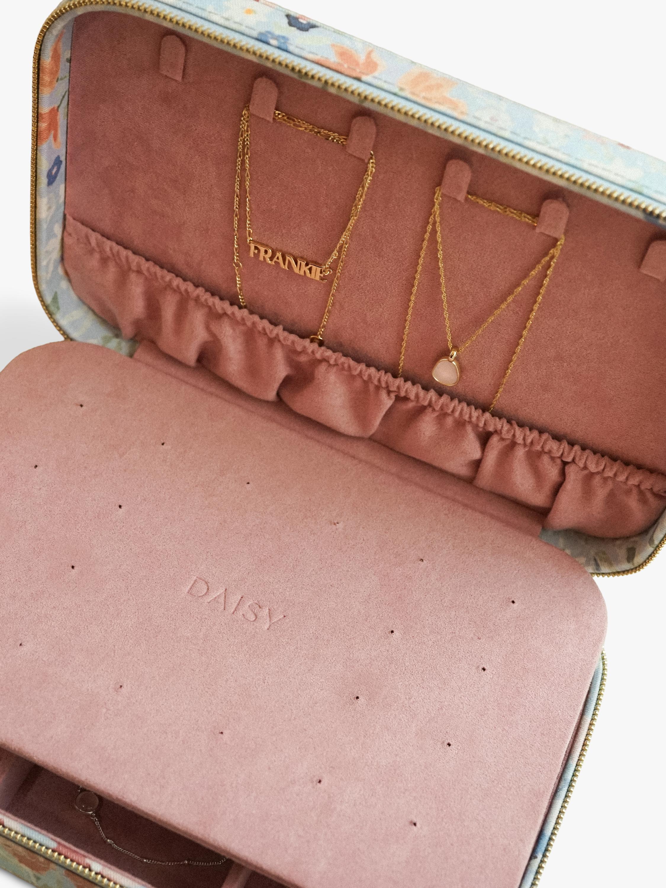 Daisy London jewellery case with multi floral print (British brand)