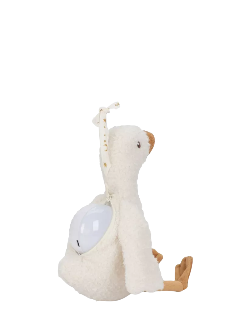 Little Dutch Cuddle Goose light and sound toy - British product