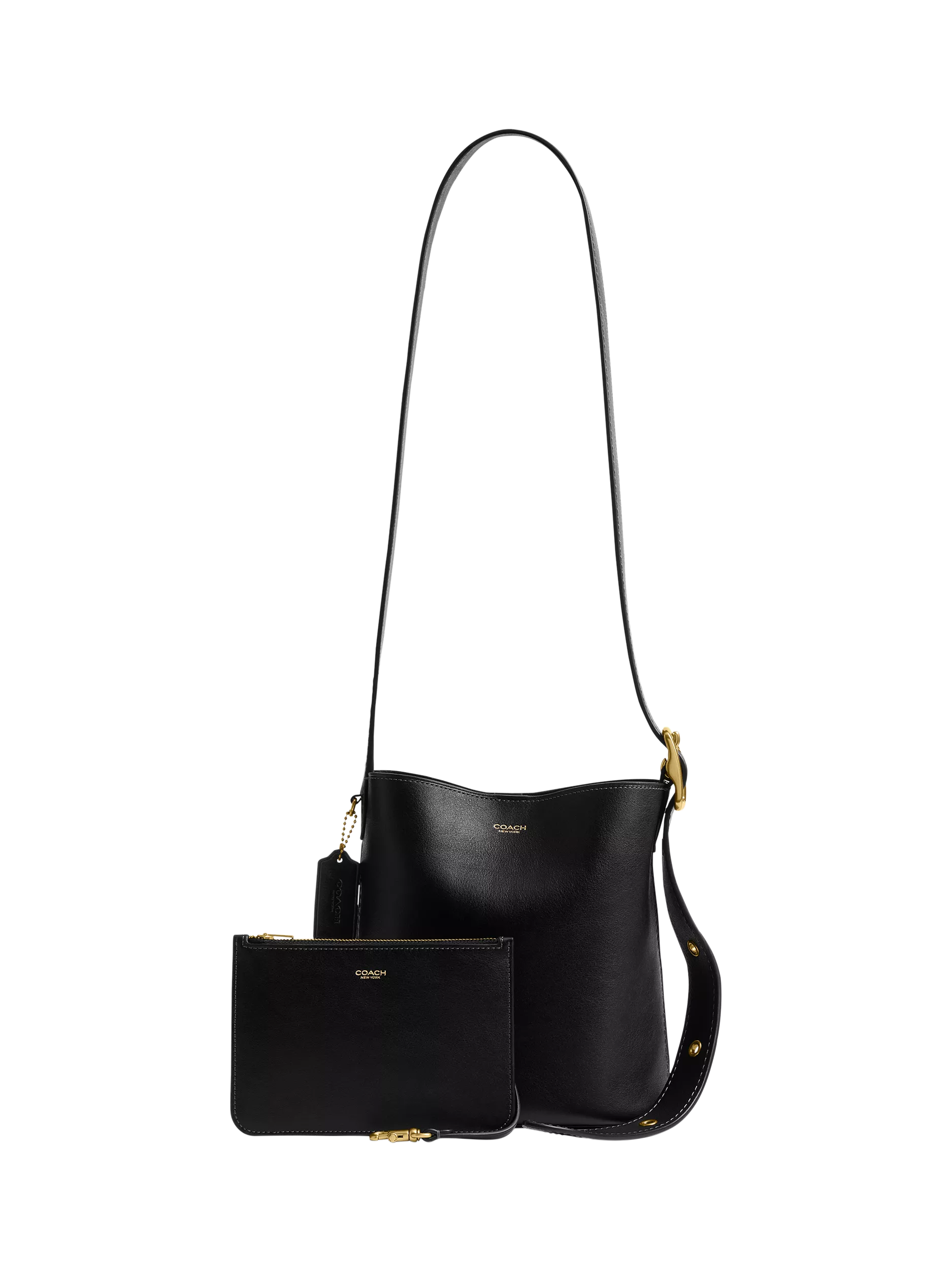 Coach Bleecker 21 Leather Bucket Bag (British brand)