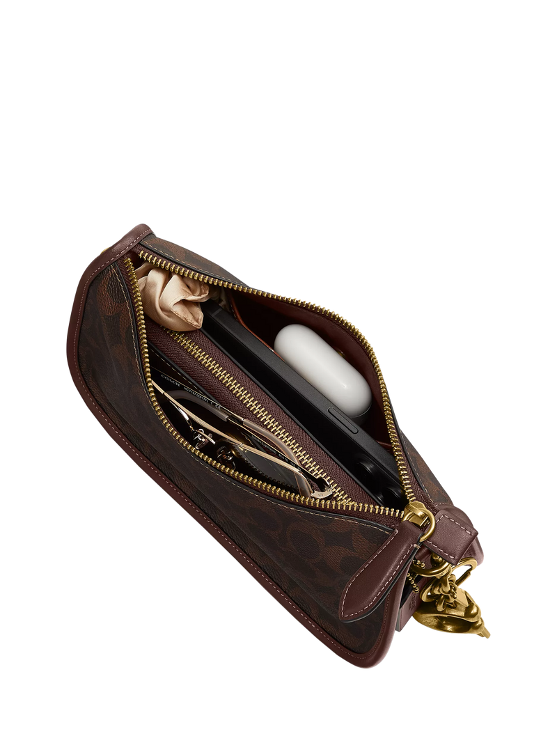 Coach Waverly shoulder bag in Maple colour, UK version