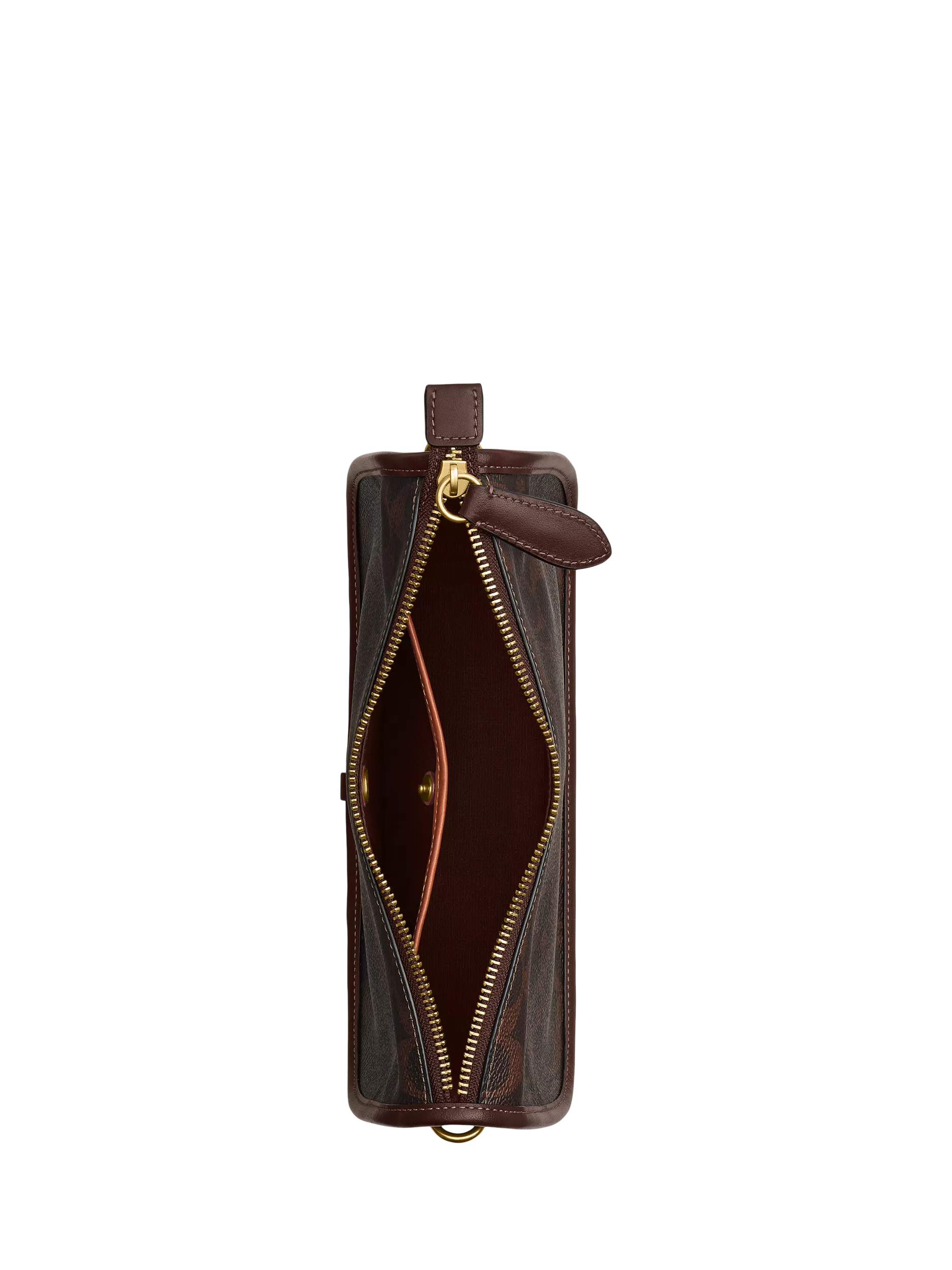 Coach Waverly shoulder bag in Maple colour, UK version