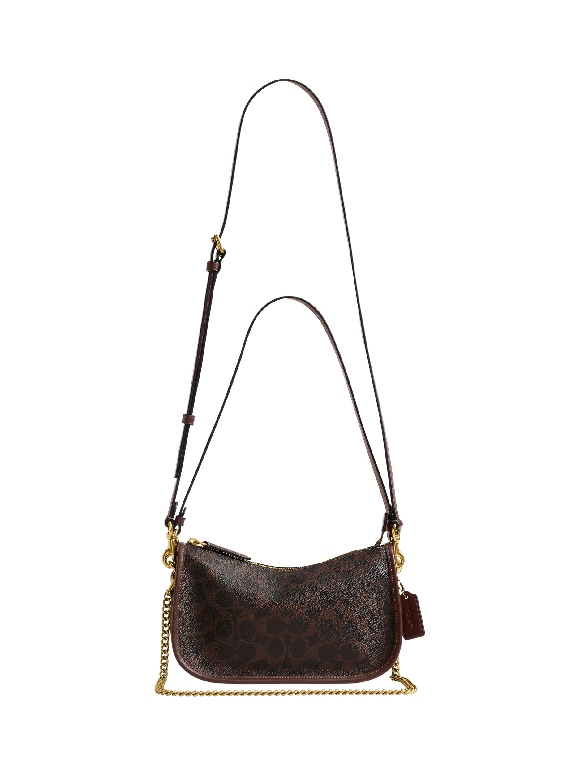 Coach Waverly shoulder bag in Maple colour, UK version