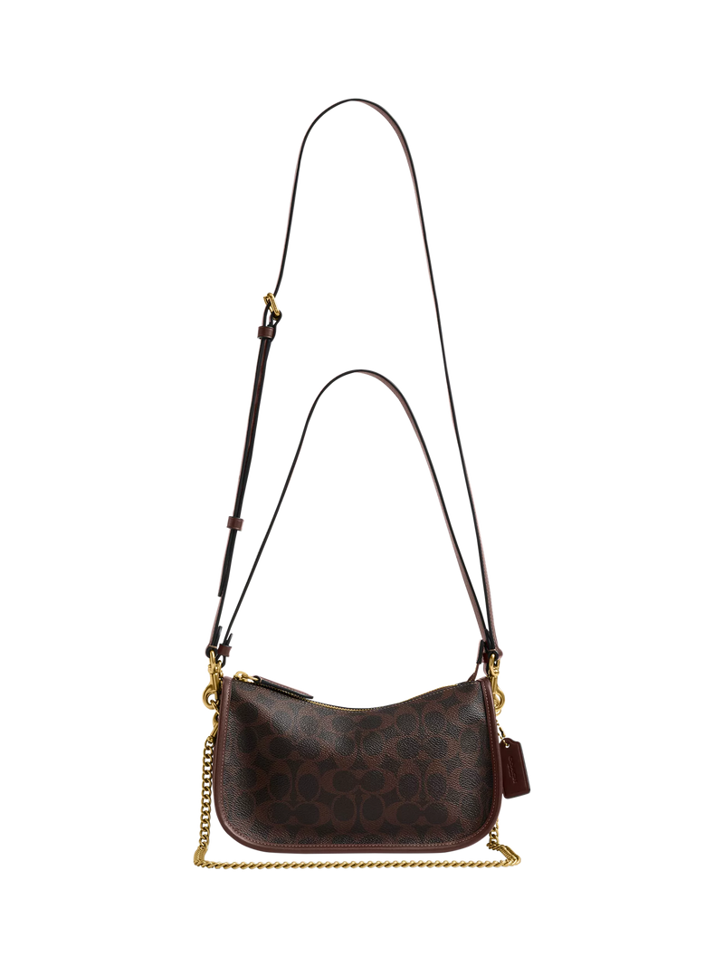 Coach Waverly shoulder bag in Maple colour, UK version