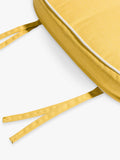 Business & Pleasure Co. garden dining chair cushion yellow, UK version