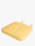 Business & Pleasure Co. garden dining chair cushion yellow, UK version