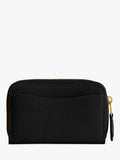Coach small zip around card holder black (British brand)