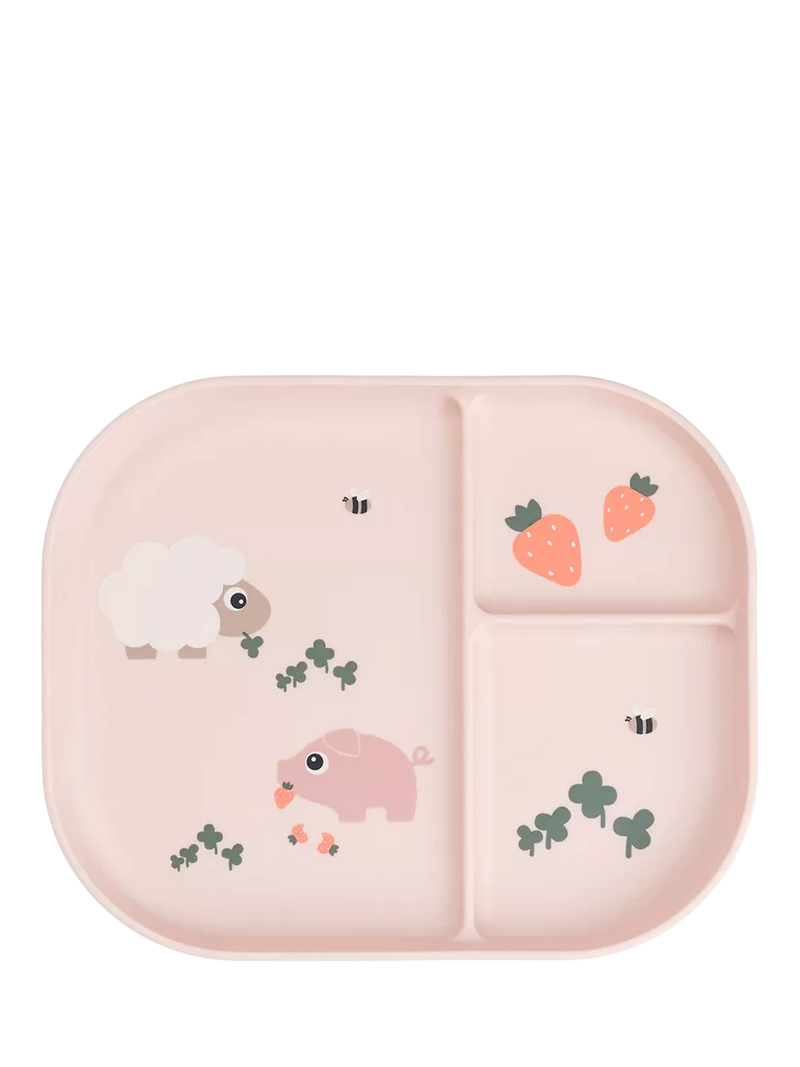 Done by Deer Tiny Farm compartment plate powder - British product