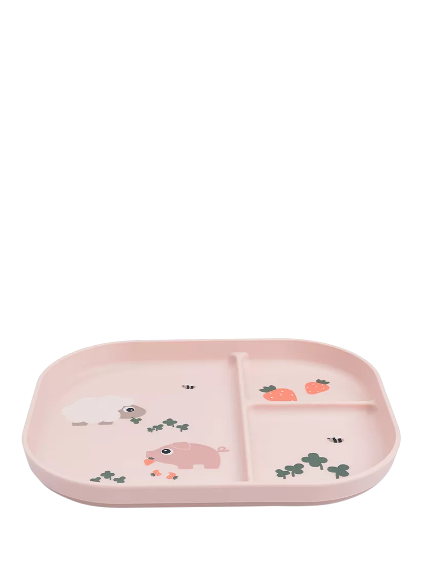 Done by Deer Tiny Farm compartment plate powder - British product