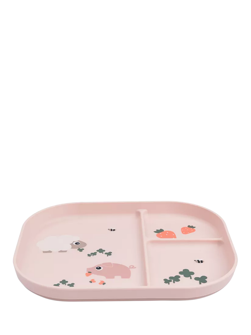 Done by Deer Tiny Farm compartment plate powder - British product