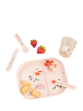 Done by Deer Tiny Farm compartment plate powder - British product