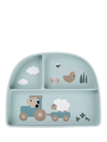 Done by Deer baby feeding plate Blue (British brand)