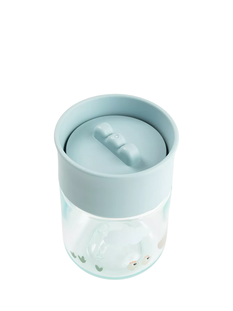 Done by Deer Tiny Farm blue 360 learning cup 260ml, imported from the UK