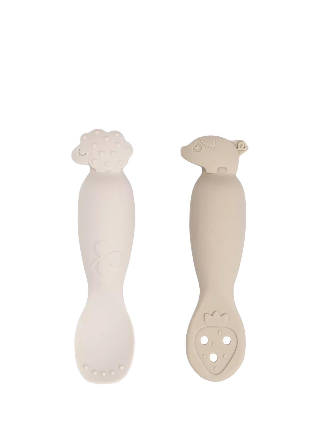 Done by Deer learning spoon set Sand (British brand)