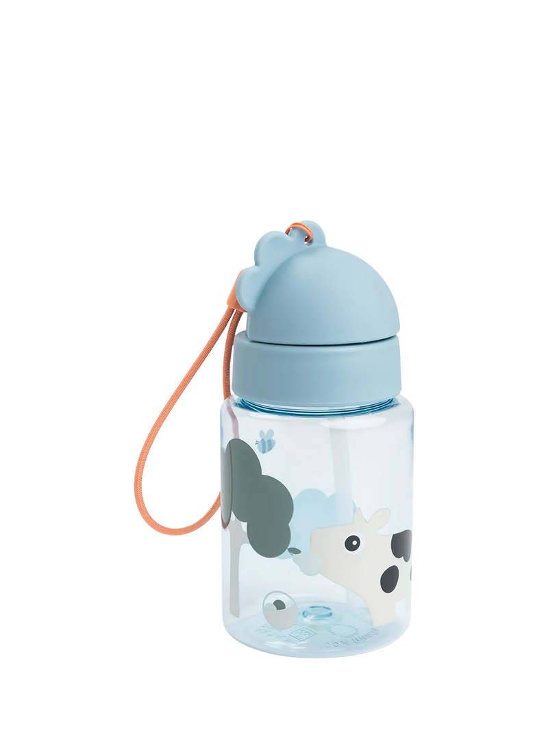 Done by Deer Tiny Farm Straw Bottle 280ml, UK version