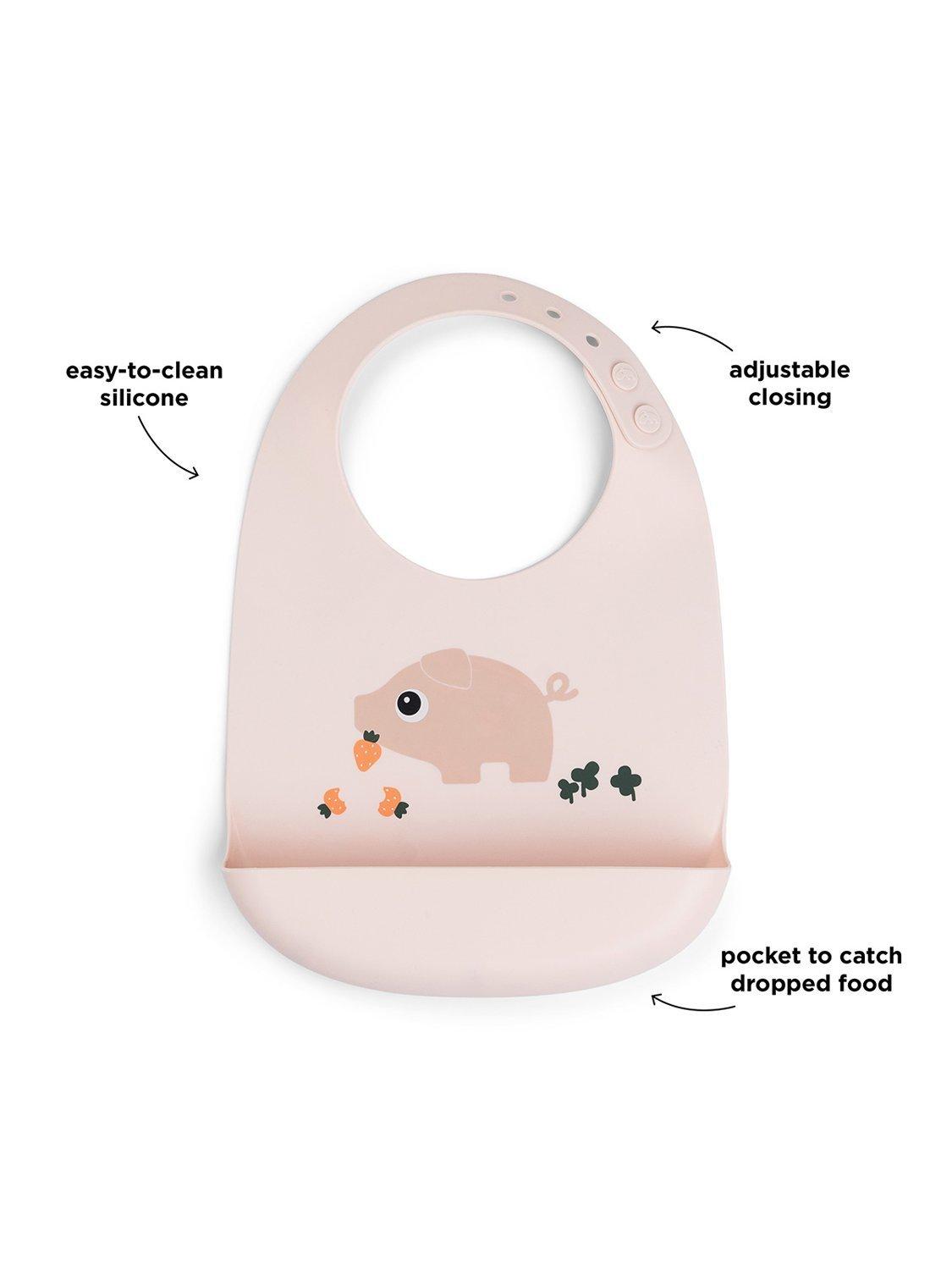Done by Deer Pigee silicone bib powder - British product