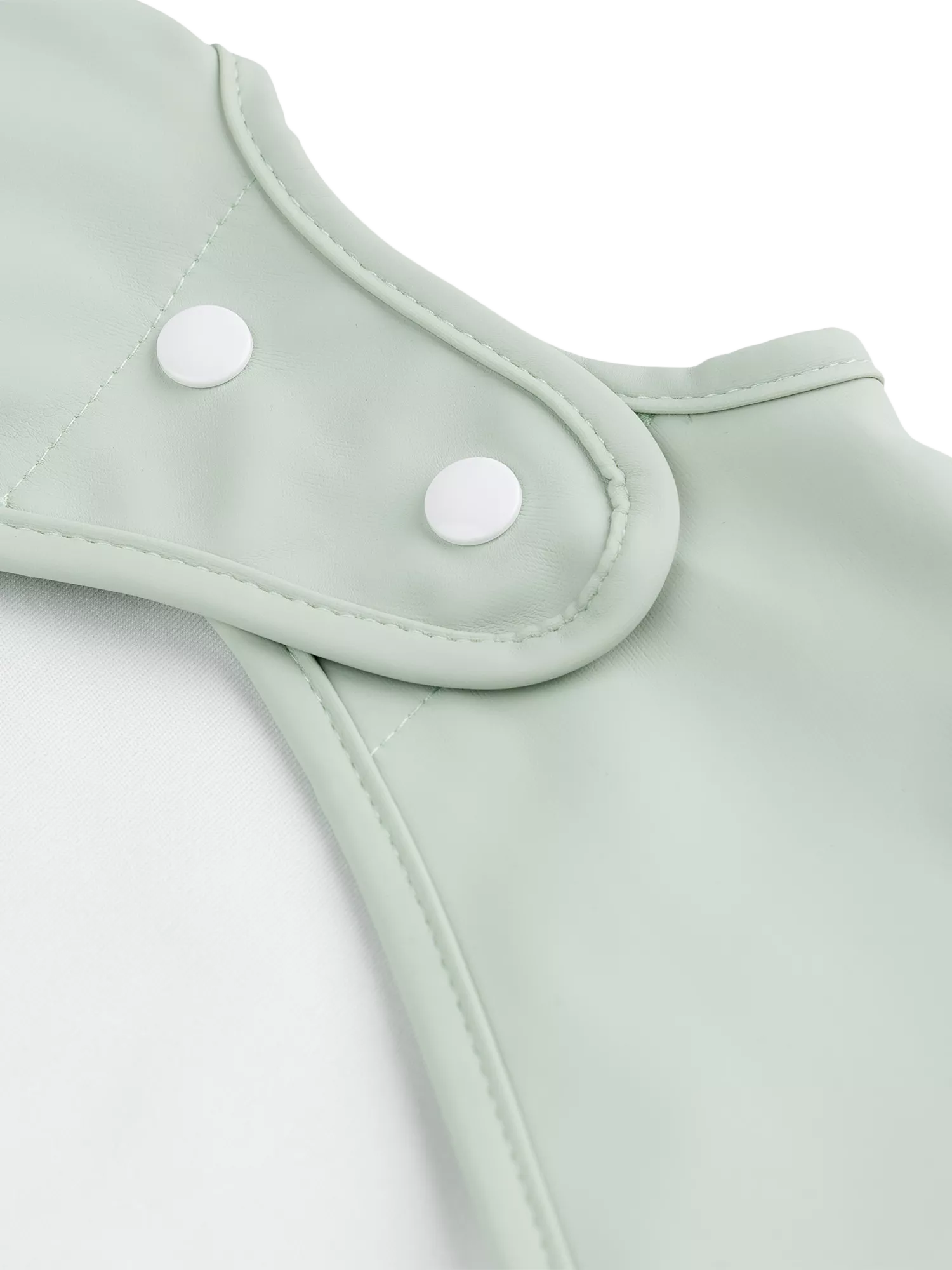 Done By Deer sleeved pocket bib Croco (British brand)