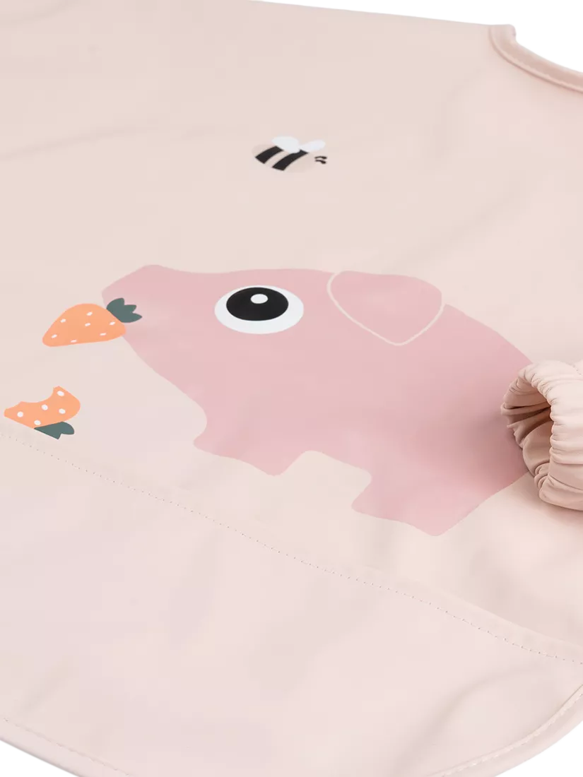 Done by Deer sleeved pocket baby bib (British brand)