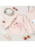 Done by Deer sleeved pocket baby bib (British brand)