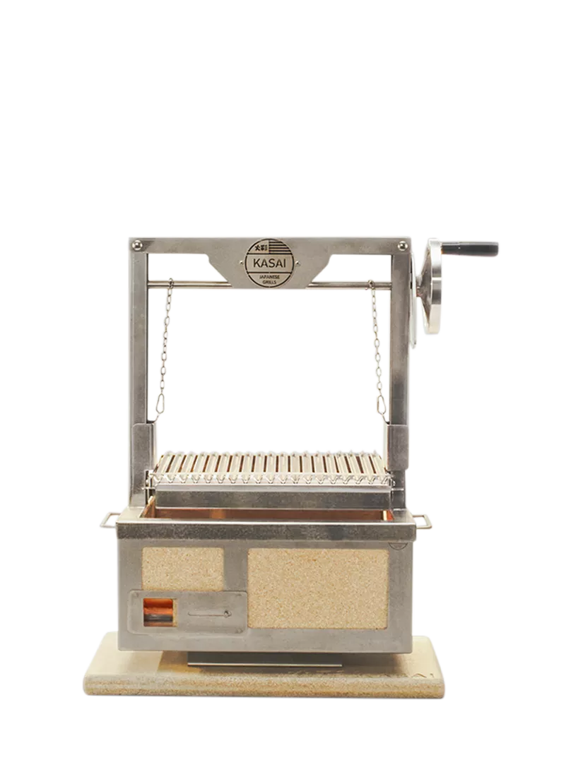 Kasai Konro Grill with Asado top edition, imported from the UK