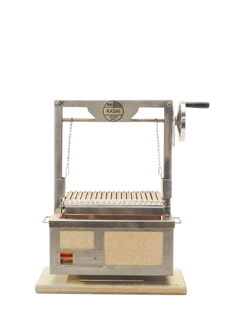 Kasai Konro Grill with Asado top edition, imported from the UK