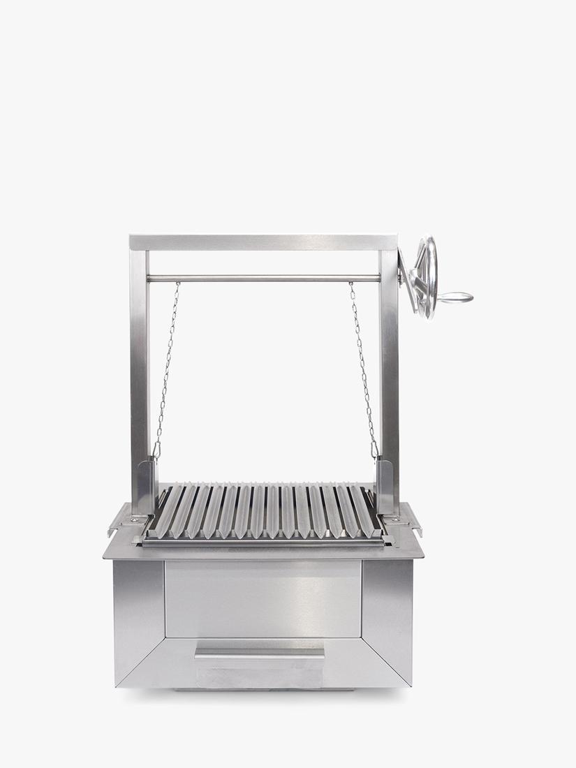 Bertha Asado small stainless steel charcoal grill (British brand)
