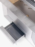 Bertha Asado small stainless steel charcoal grill (British brand)