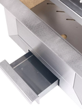 Bertha Asado small stainless steel charcoal grill (British brand)