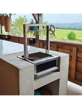 Bertha Asado small stainless steel charcoal grill (British brand)