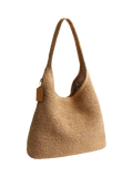 Coach Brooklyn 39 straw hobo bag natural, UK version