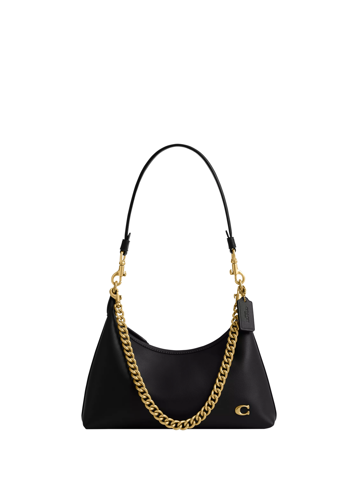 Coach Juliet 25 black leather shoulder bag, UK version