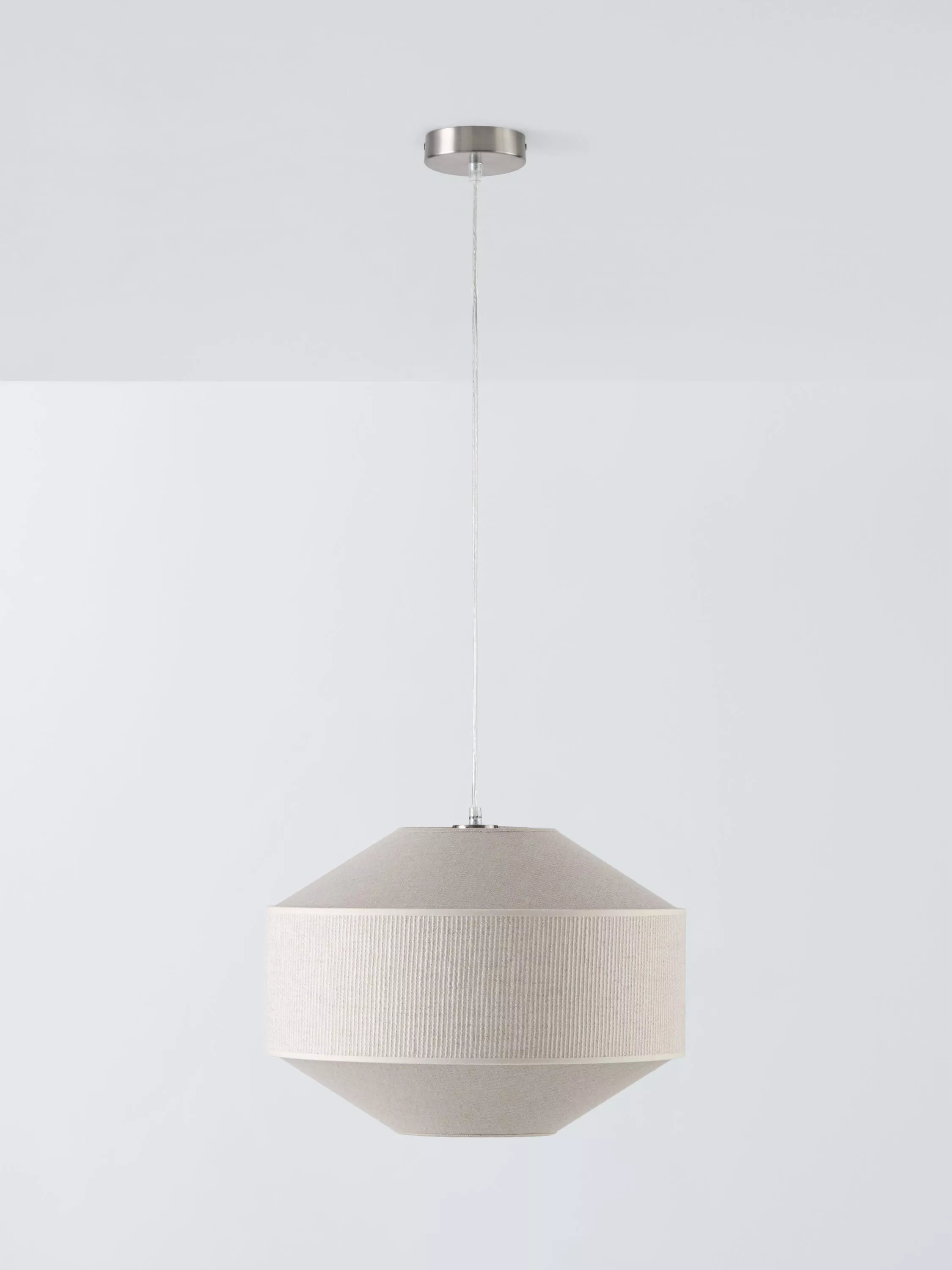 John Lewis Mia small pendant ceiling light cream, UK version