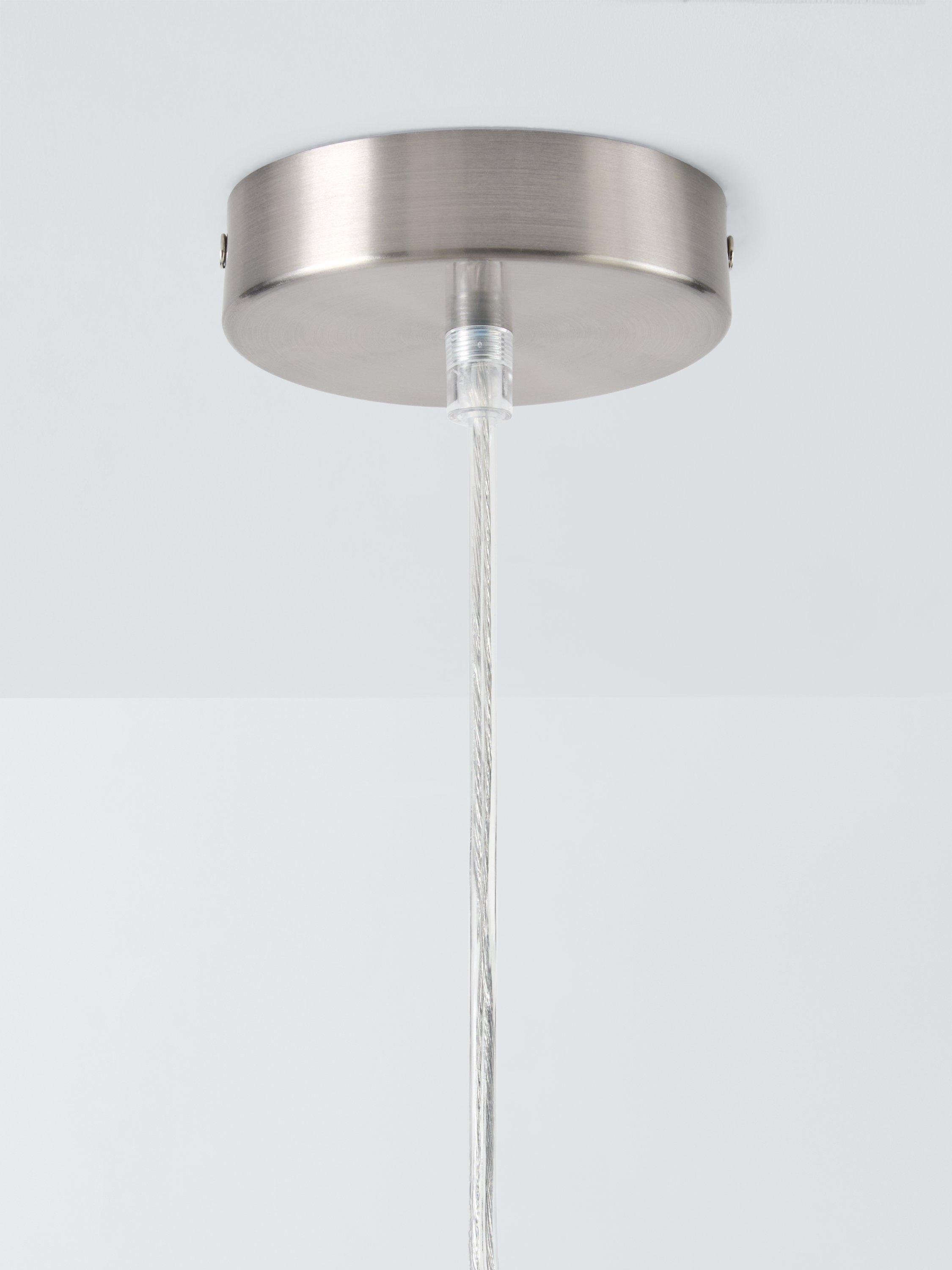 John Lewis Mia small pendant ceiling light cream, UK version