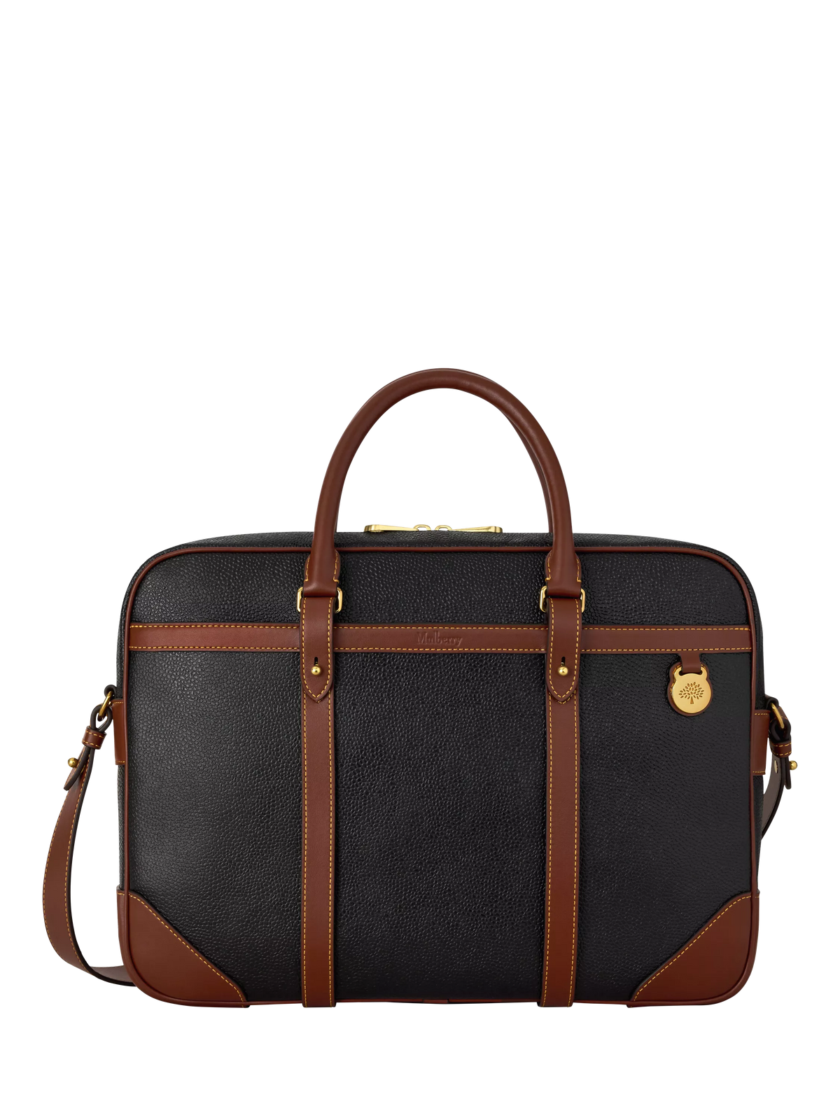 Mulberry Scotchgrain Heritage Briefcase